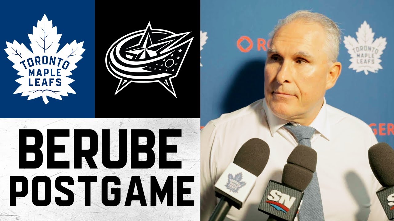 Craig Berube | Postgame at Columbus Blue Jackets | October 29, 2025