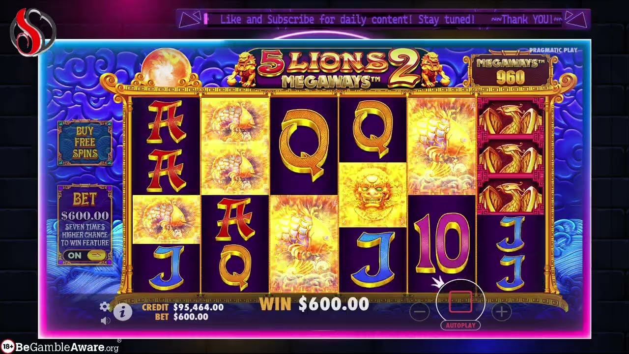 5 Lions Megaways 2 🦁🔥 | NEW GAME! EPIC Wins & Bonus Madness! 💥💰