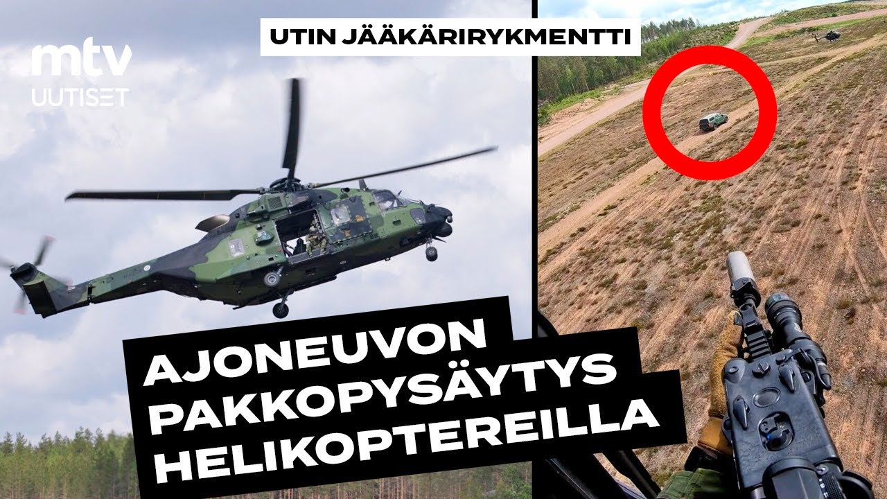 Kun kohde on todella saatava pysähtymään – Utin jääkärirykmentin harjoitus