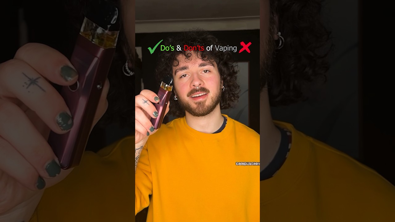 ✅ Do&rsquo;s & Don&rsquo;ts of Vaping ❌