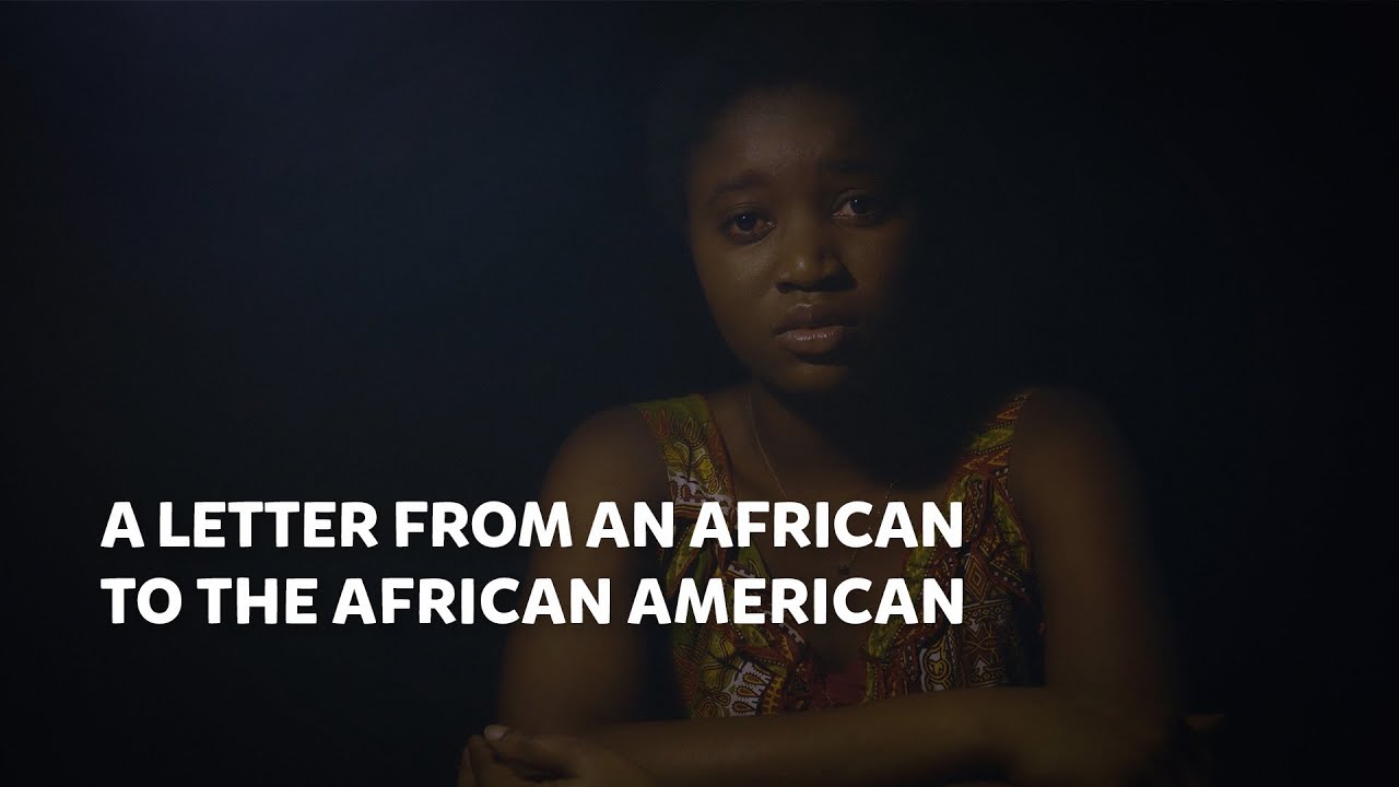 A letter from an African to an African American