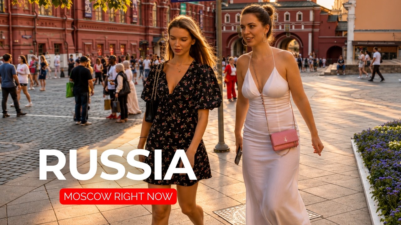 🇷🇺 MOSCOW, RUSSIA: Walk in MOST SANCTIONED COUNTRY in the WORLD!