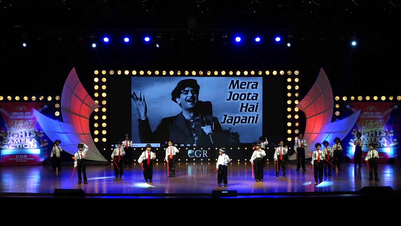 Mera Joota Hai Japani | Raj Kapoor Hits | UTSAV 2018-19 | CGR International School