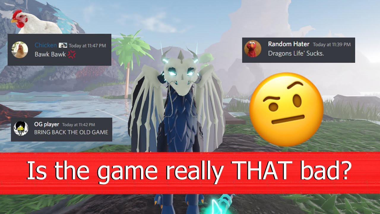 Действительно ли обновление Dragons' Life настолько плохое? [Roblox | Dragons' Life]