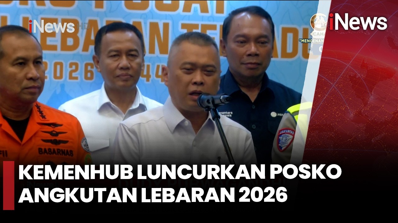Kemenhub Ciptakan Angkutan Lebaran Aman, Nyaman & Selamat | iNews Prime 13/03