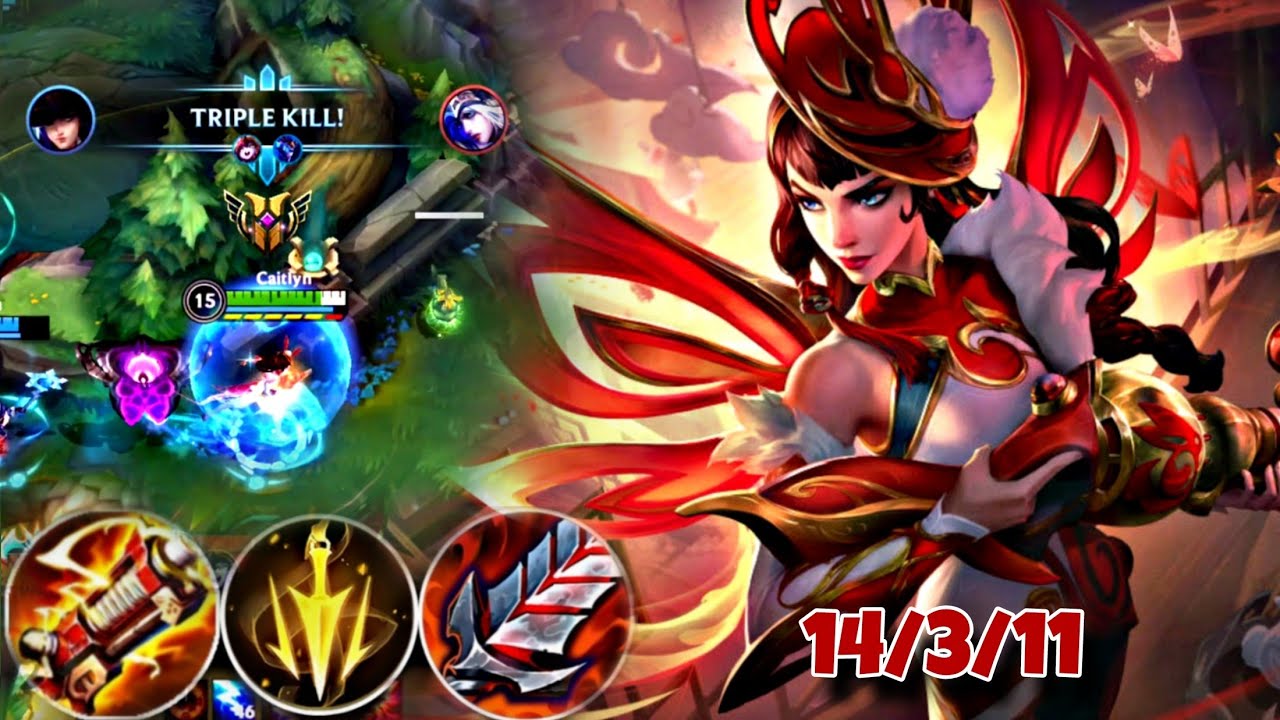 WILD RIFT ADC | CAITLYN STILL BROKEN IN PATCH 5.0A ? | GAMEPLAY| #caitlyn #wildrift #adc