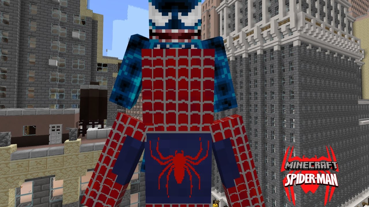 Minecraft homem-aranha ep 25 a luta contra o Venom
