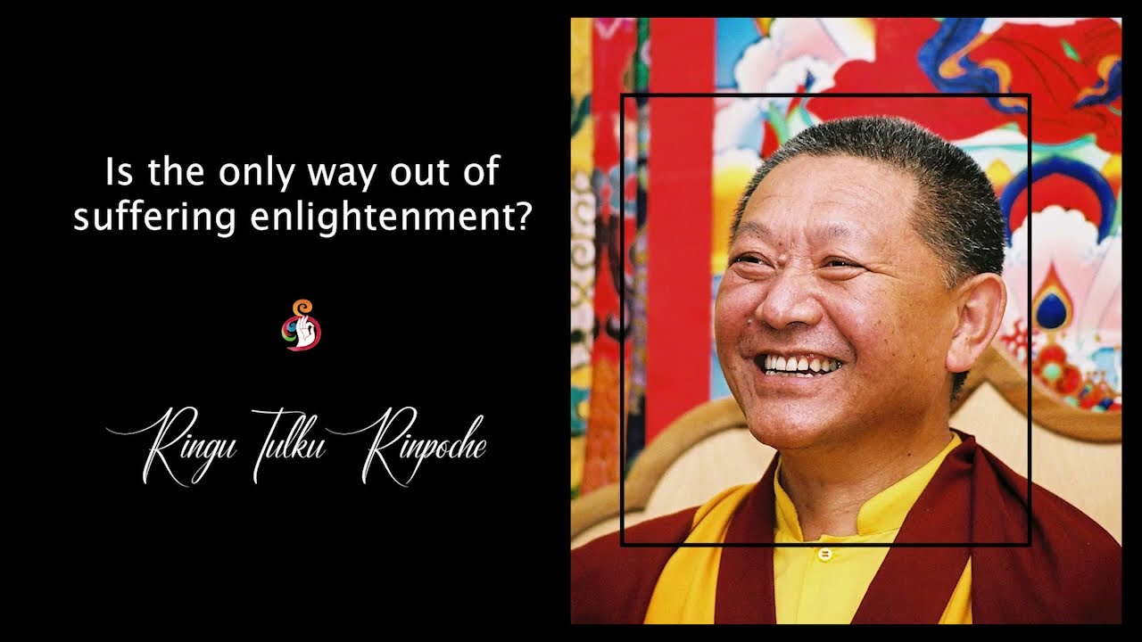 14. Is the only way out of suffering enlightenment?  | Answers for Students | Ringu Tulku Rinpoche