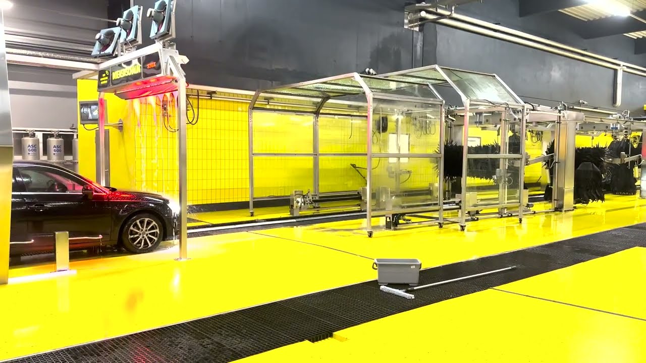 DICO Express Indoor Conveyor Carwash  - Outdoor-View | 