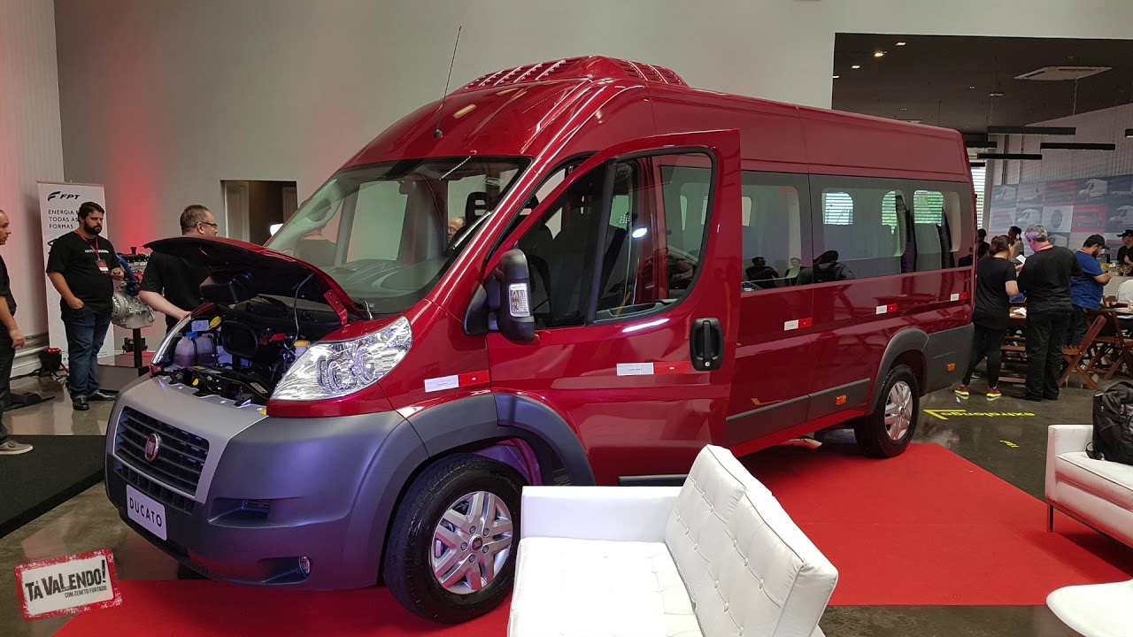 Fiat Ducato 2018 - Nova por dentro e por fora!  (vídeo 01)