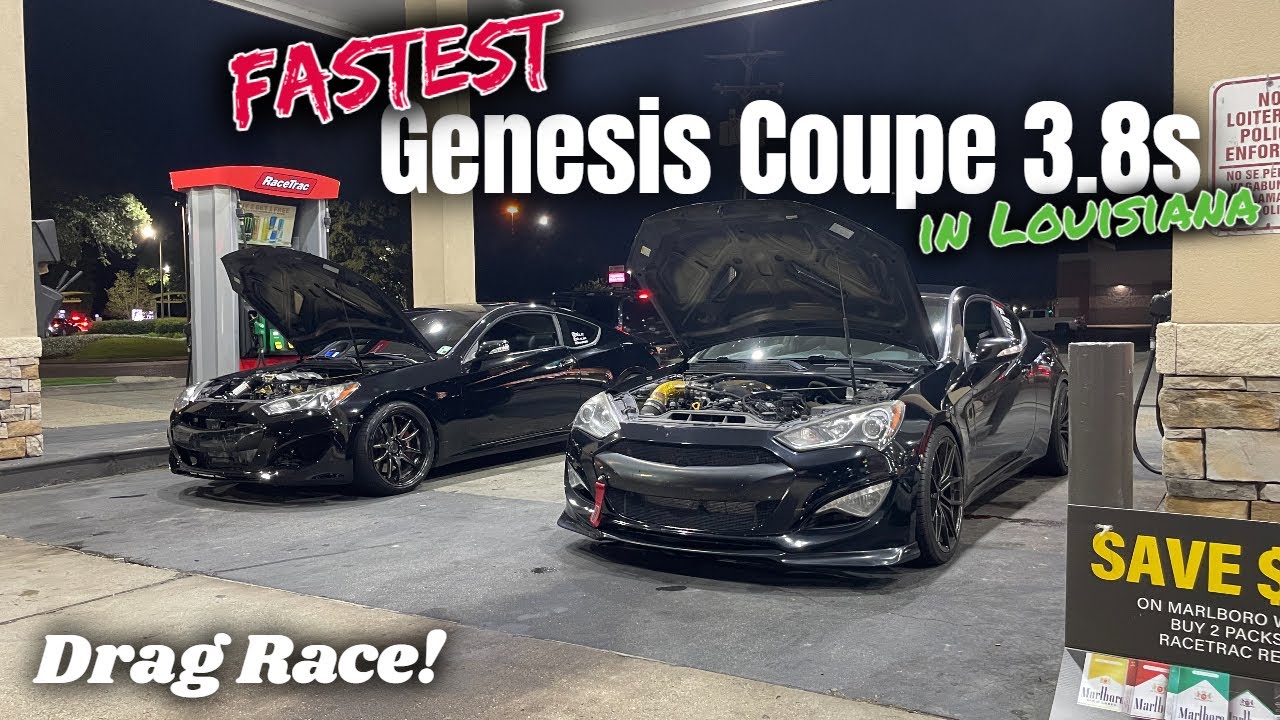 Genesis Coupe 3.8 SHOWDOWN | Hyundai's Fastest Drag Race!