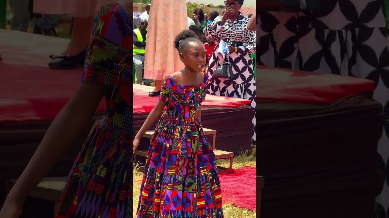 The Young Girl Who made us Shed tears during the Sendoff of The Late Ezra.