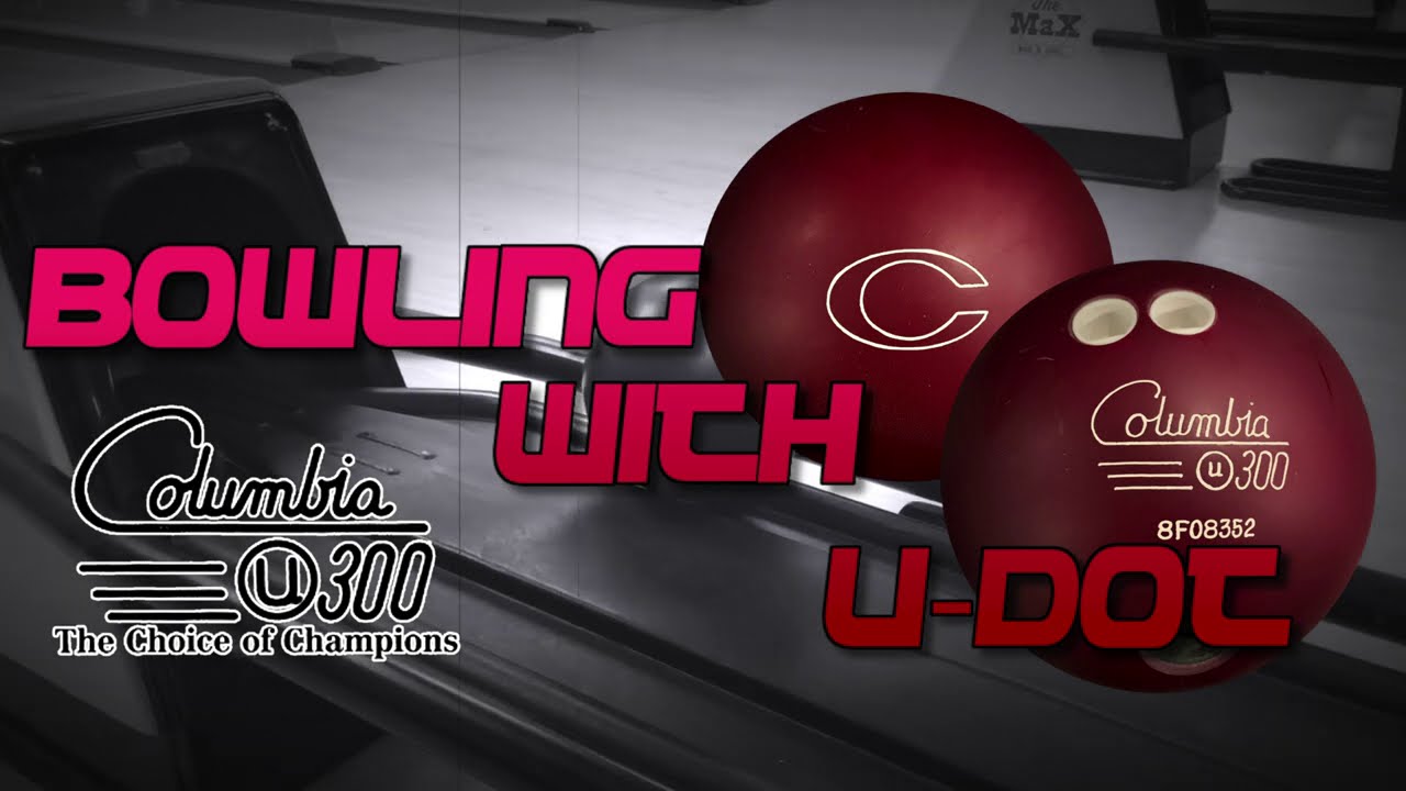 Bowling With Wine U Dot 1988 Columbia 300 16lb #BowlingWithRelics Ball Review Vic Amann Bowlers Edge
