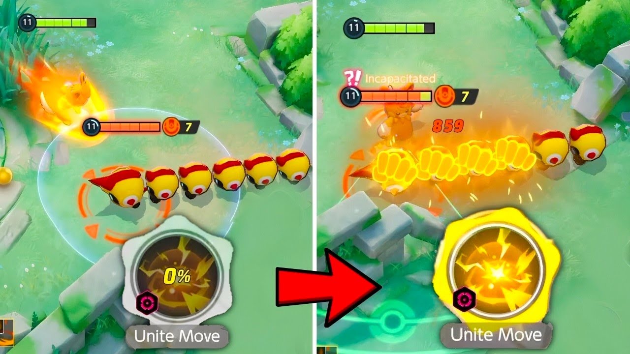 Pawmot users be like... | Pokemon UNITE clips 