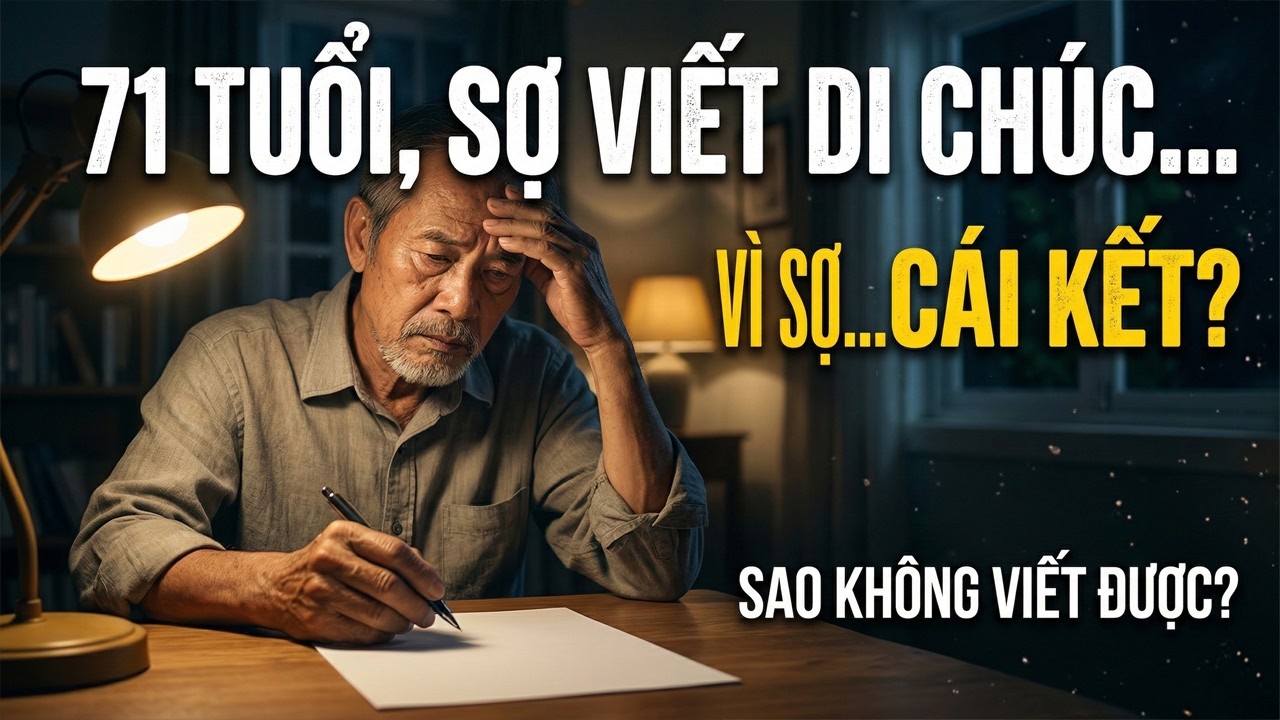 71 Tuổi, Tôi Sợ Viết Di Chúc...