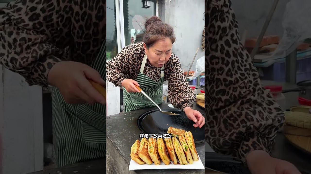 不知道吃啥就试试这个超好吃的火腿鸡蛋真是超好吃！#新农人计划2025 #记录我的农村生活 #乡村美食