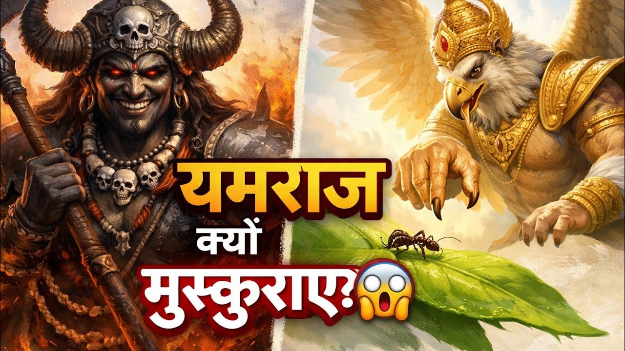 क्या नियति को बदला जा सकता है? गरुड़ देव और नन्हीं चींटी की सीख 