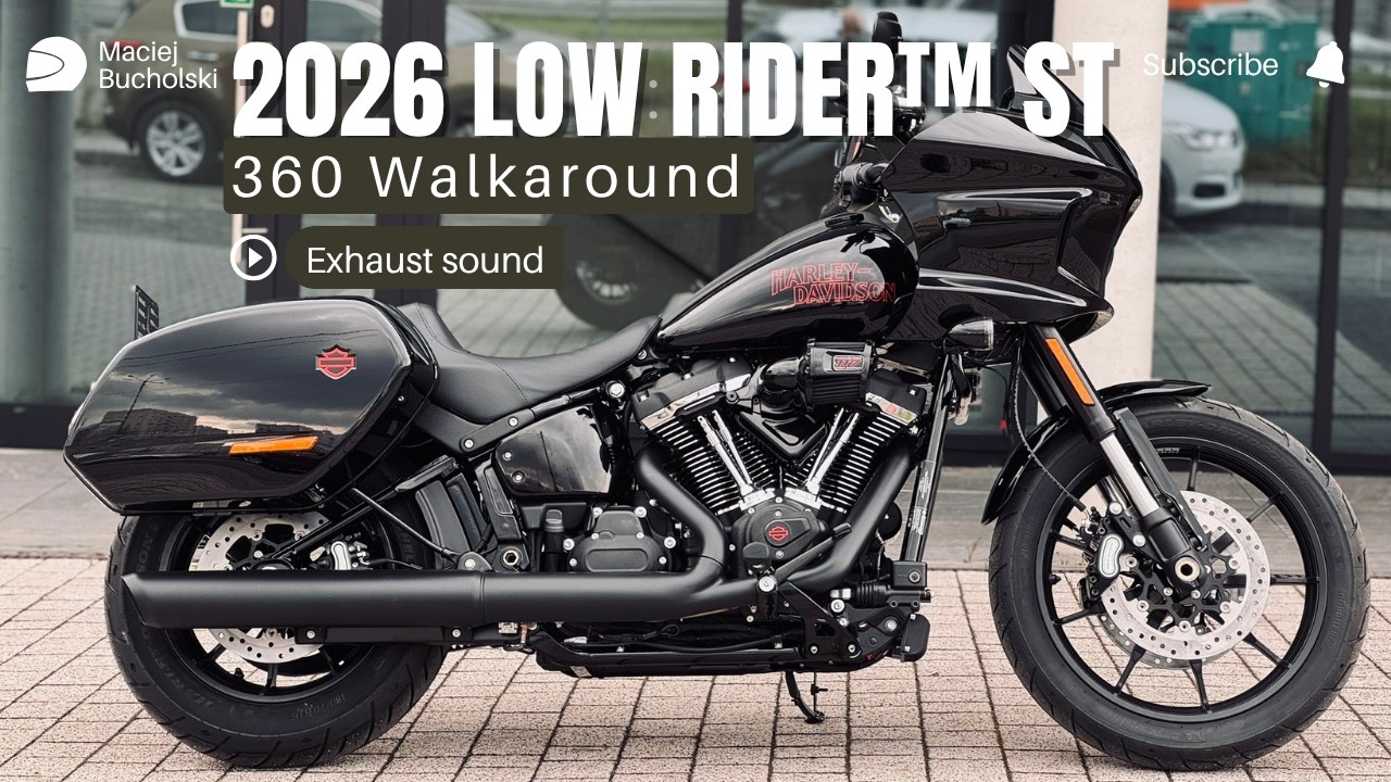 2025 Harley-Davidson LOW RIDER™ ST Vivid Black
