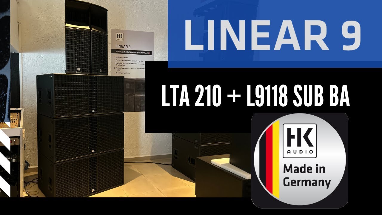 As&iacute; Suena el HK AUDIO Linear 9 LTA 210 en Nuestra Sucursal