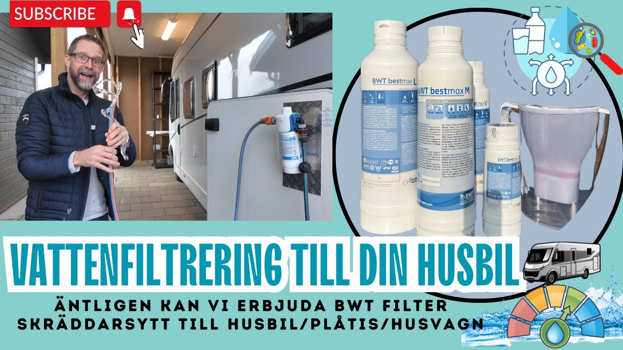 Vattenfiltrering till Husbil/Plåtis