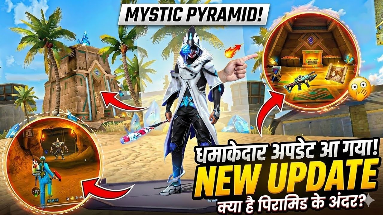 क्या है पिरामिड के अंदर? Free Fire New Event & Rewards 🔥