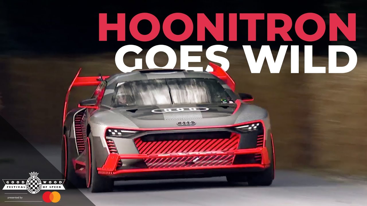 Ken Block's incredible Hoonitron pays tribute smoking the Hill at FOS