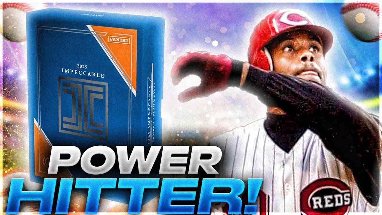 POWER HITTER FOR $600!! | 2025 Panini Impeccable Baseball Hobby Box Review