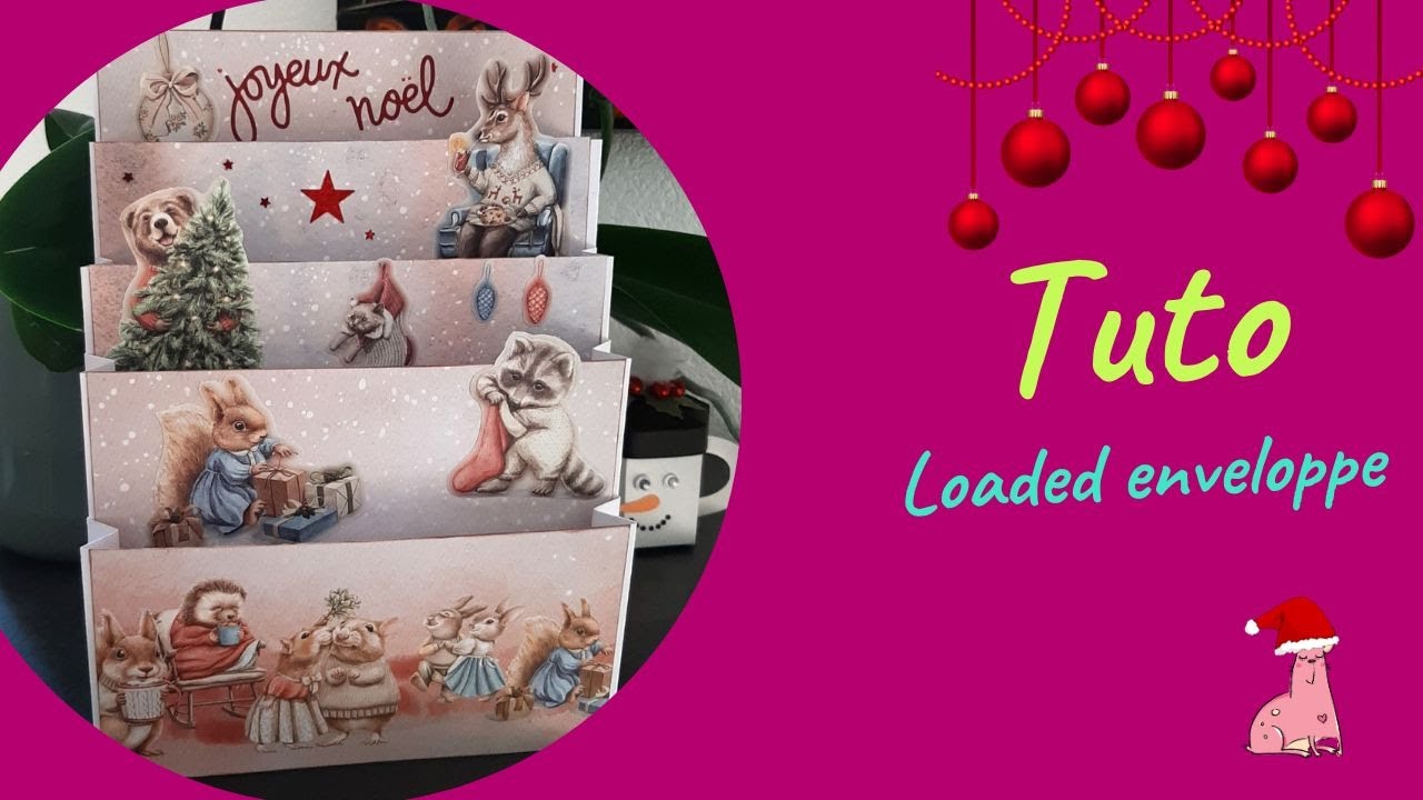Tuto pochette cadeau ou loaded enveloppe facile et rapide