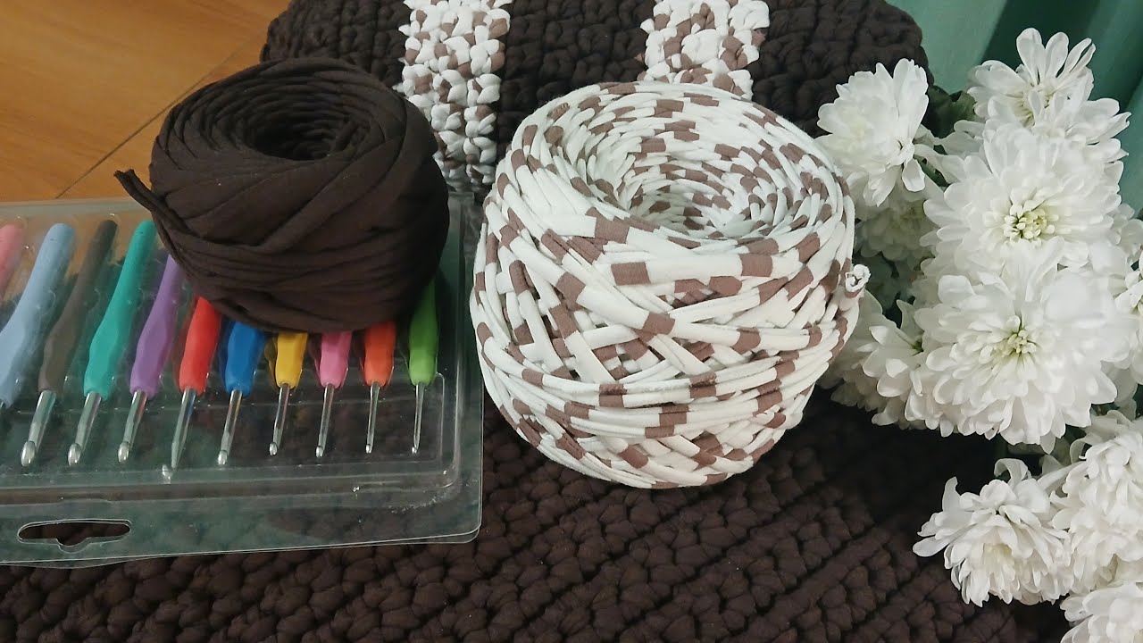 Рукоделие в Жизнь 🧶🪡🧵 ВЯЖЕМ простой Коврик КРЮЧКОМ