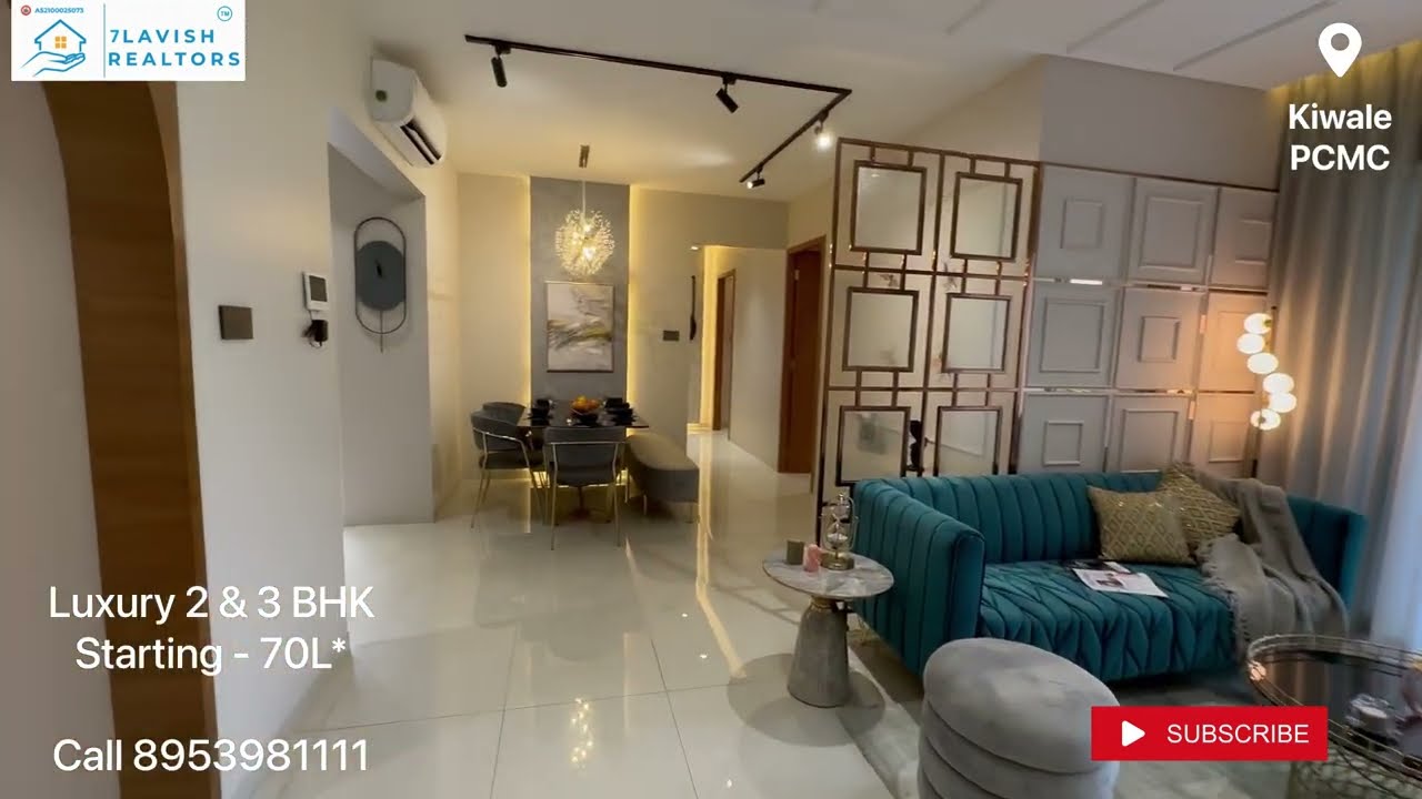 New Launch By Kolte Patil At Kiwale Pune 2 & 3 BHK 60L All In Starting Complete Sample Flat Video