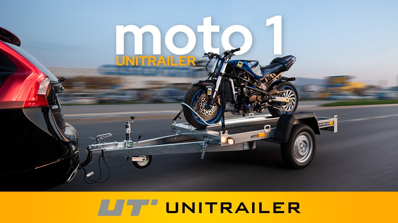 UNITRAILER MOTO 1 Motorradanh&auml;nger &ndash; sicherer Motorradtransport
