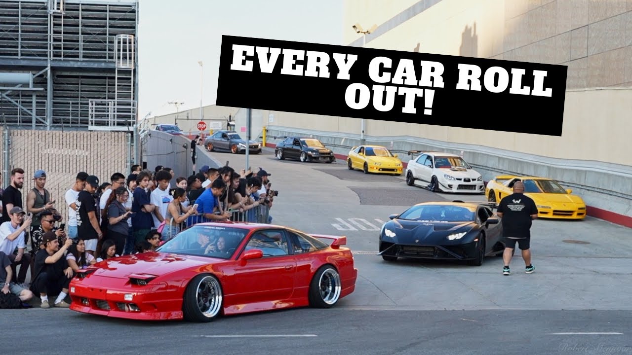 Wekfest San Jose 2023 Roll Out! Complete Wekfest Car Show Roll Out!