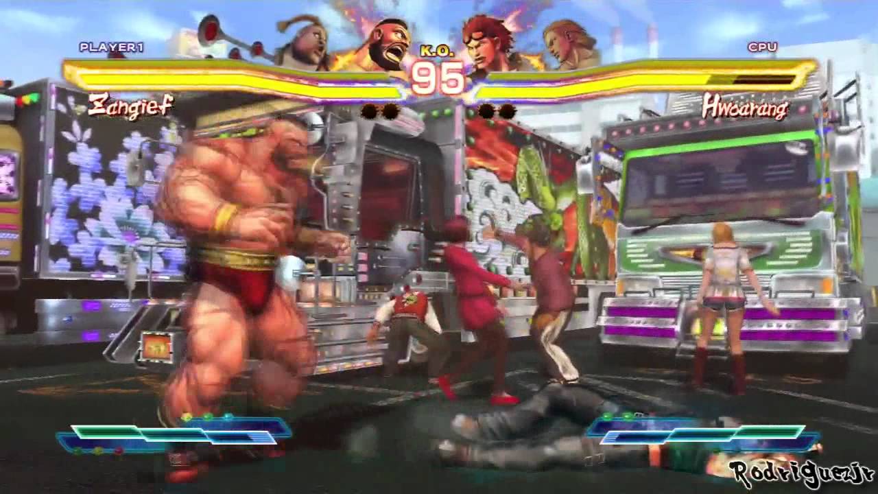 Street Fighter X Tekken Arcade Mode (Zangief & Rufus Pt. 1/2)