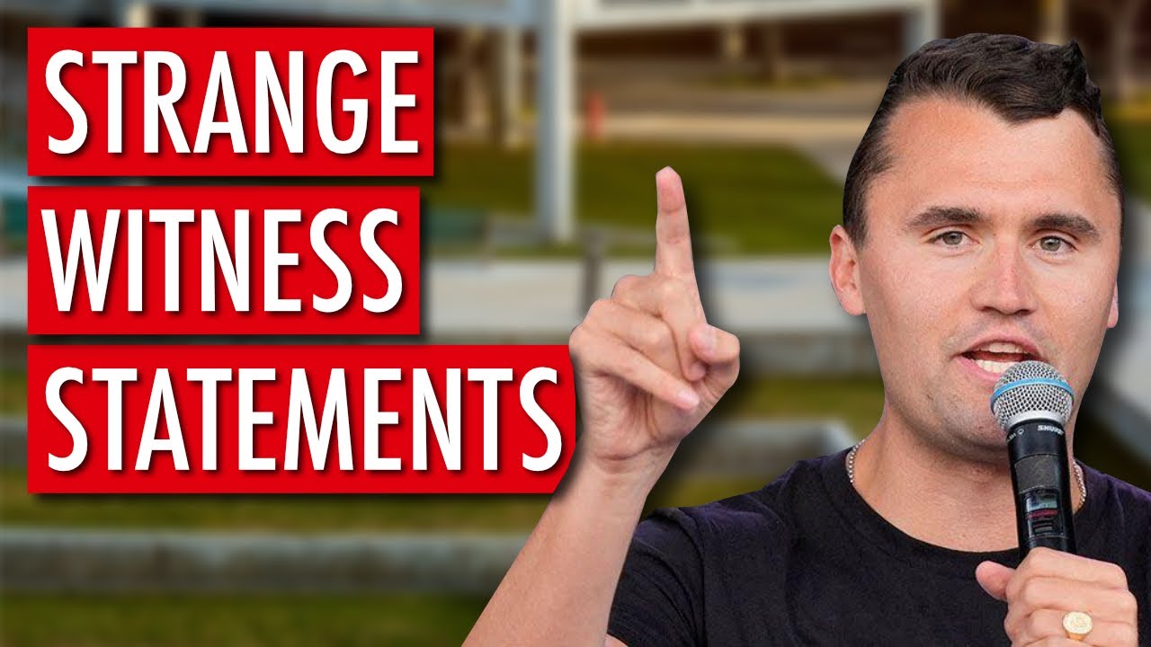 The Charlie Kirk Case Just Got Even Weirder - Can I Get A Witness?