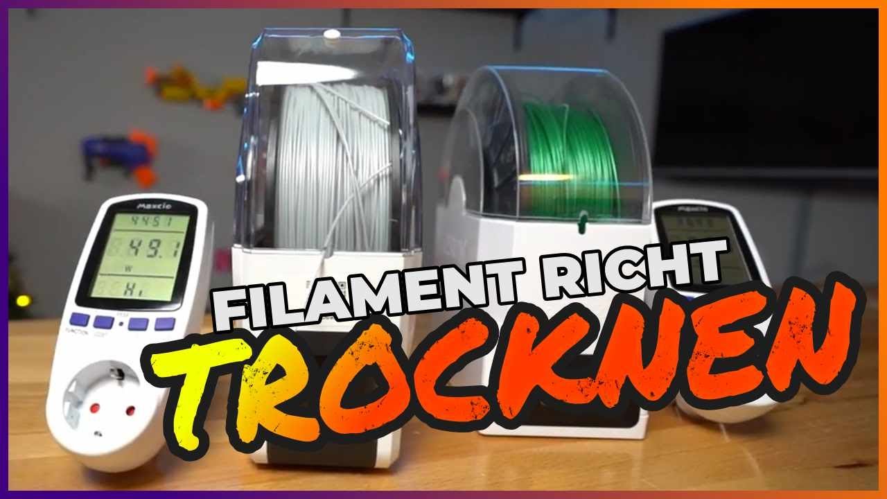 Wie kann man 3D-Druck Filament Trocknen?