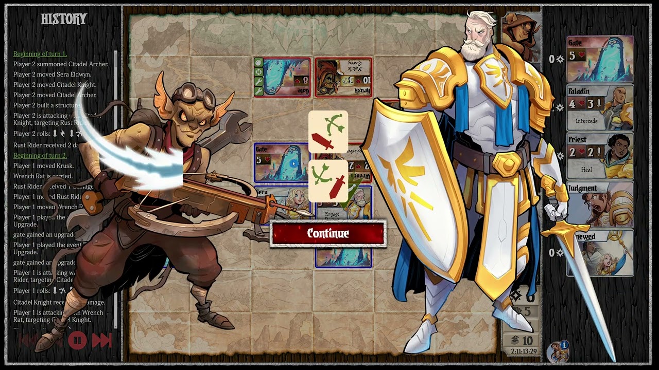 Summoner Wars - Tournament of Champions - Vanguards (Waterd) vs Sand Goblins (Profit).