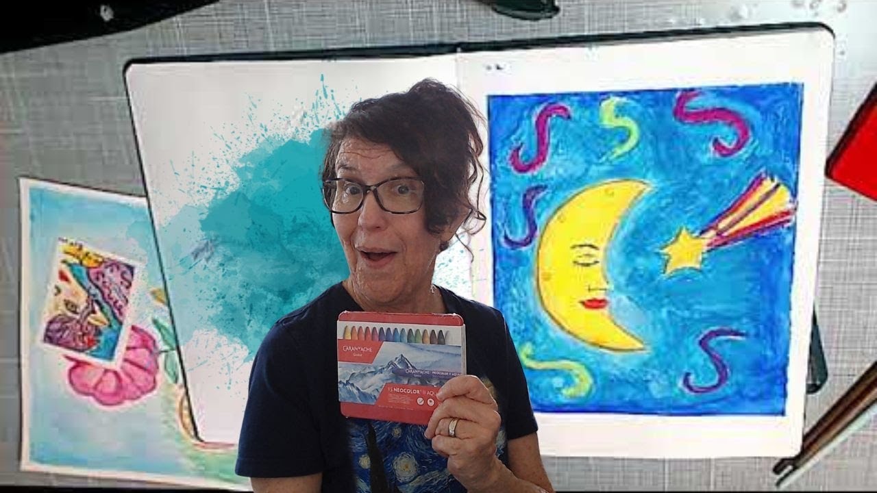 Caran d'Ache Neocolor II - Finally Testing These Legendary Art Supplies!