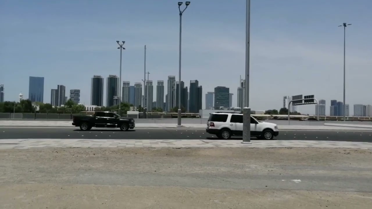 Fantastic view of the Reem island and natural