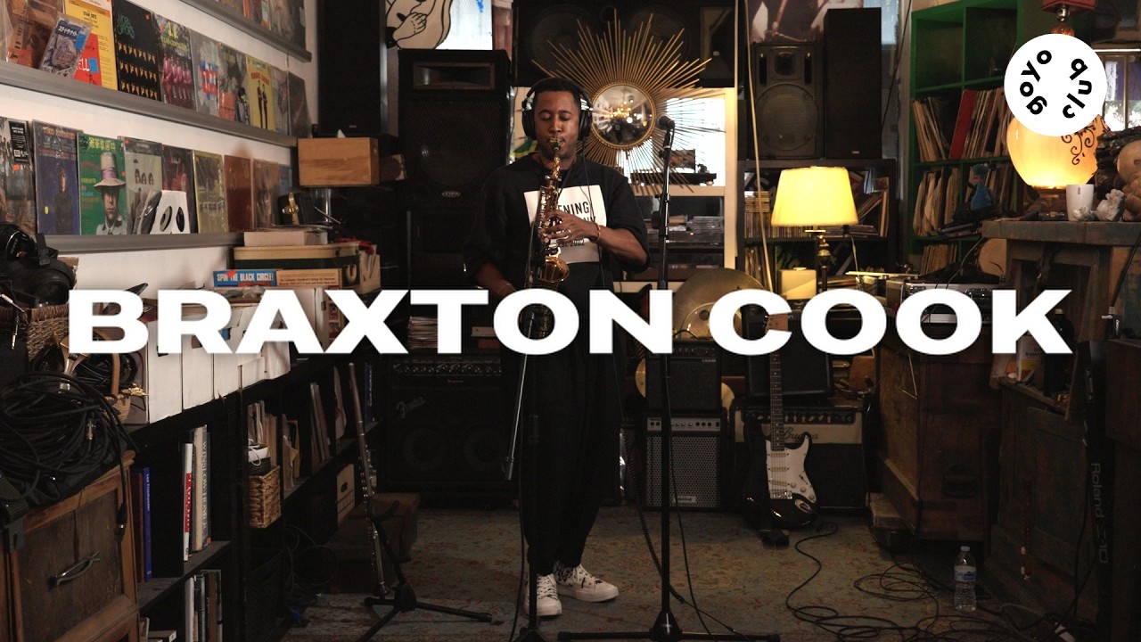 braxton cook - jazzy live performance in a vinyl store | Finding Records Live - FR057