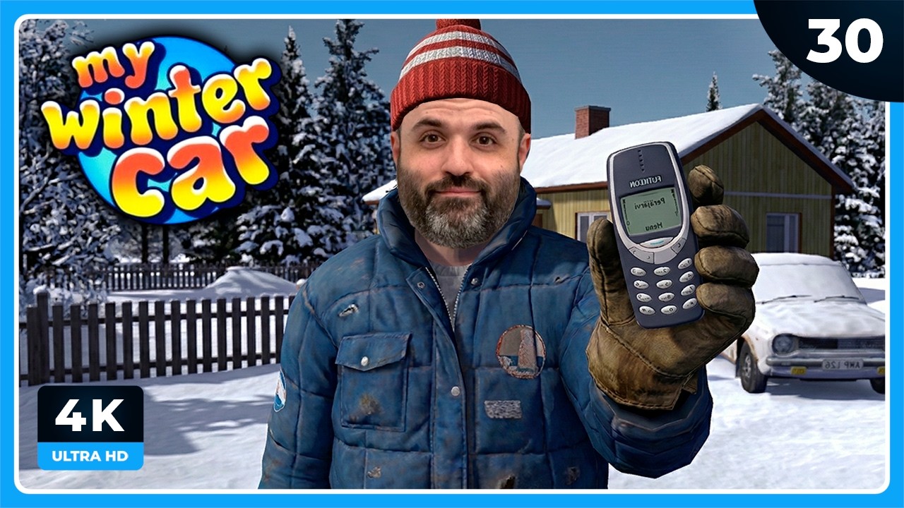 MWC #30 | ME COMPRO UN MÓVIL | MY WINTER CAR Gameplay Español