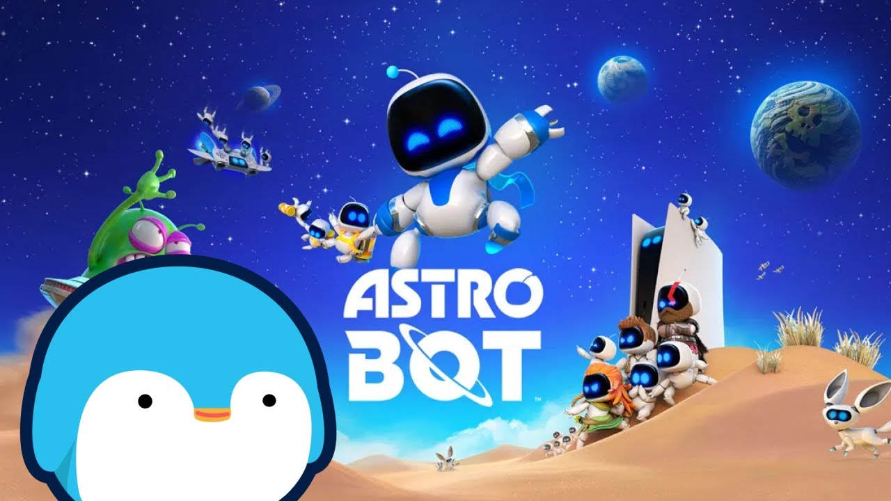 First Time Playing Astro Bot!