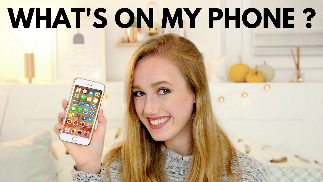 WHAT'S ON MY IPHONE 6S ROSE