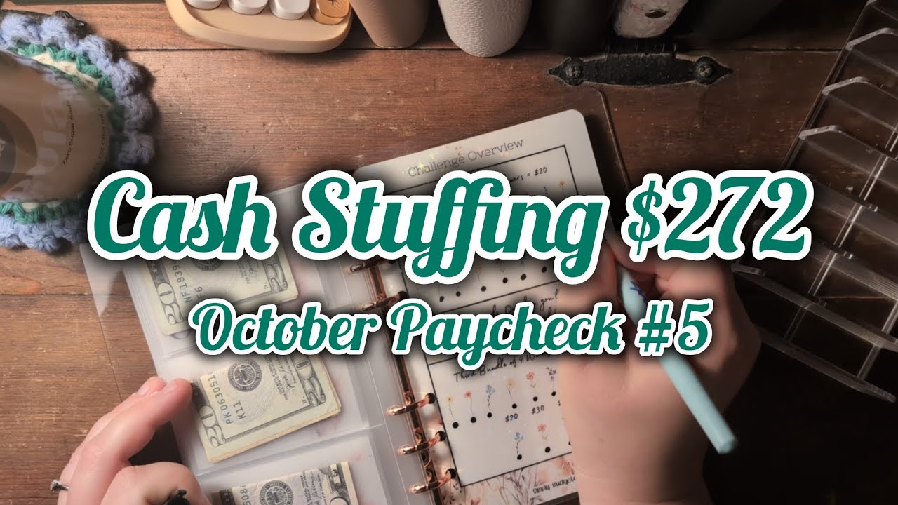  October Magic Month Paycheck • Catching Up on Savings Challenges