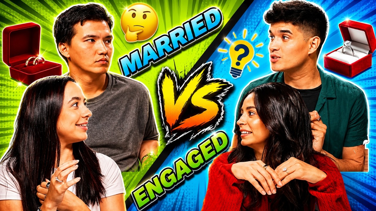 MARRIED vs ENGAGED | Ultimate Relationship Challenge!