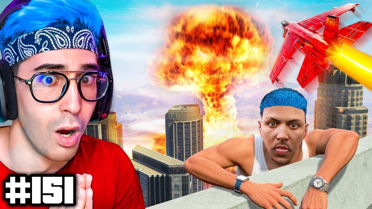 SOPRAVVIVI 3 GIORNI al BOMBARDAMENTO della CITT&Agrave; o vieni PERMATO su GTA5 RP FIVEM (TEKTEK EP.151)