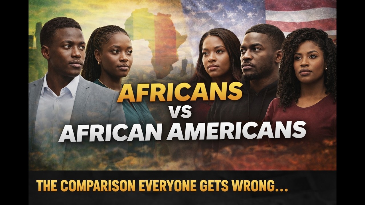 Africans vs African Americans: The Comparison Everyone Gets Wrong