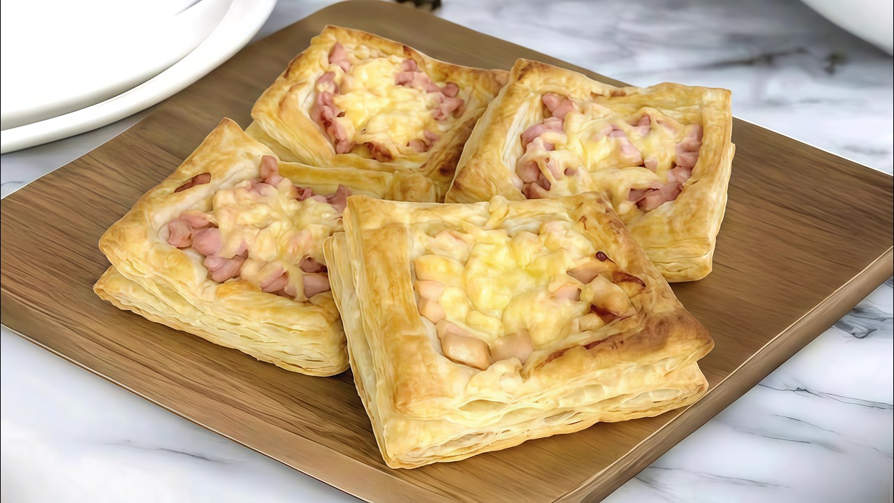 So leckeren Blätterteig haben Sie noch nie probiert! Einfach und köstlich!