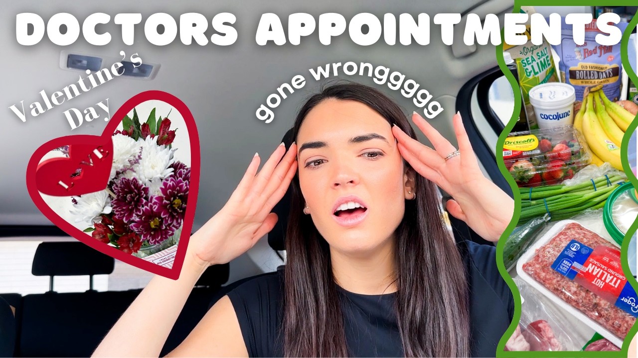 FEW DAYS IN THE LIFE VLOG: Doctors Appointments, Valentine's Day and GF/DF Grocery Haul!