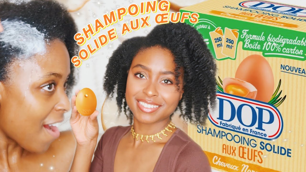 JE TESTE UN SHAMPOING SOLIDE AUX OEUFS