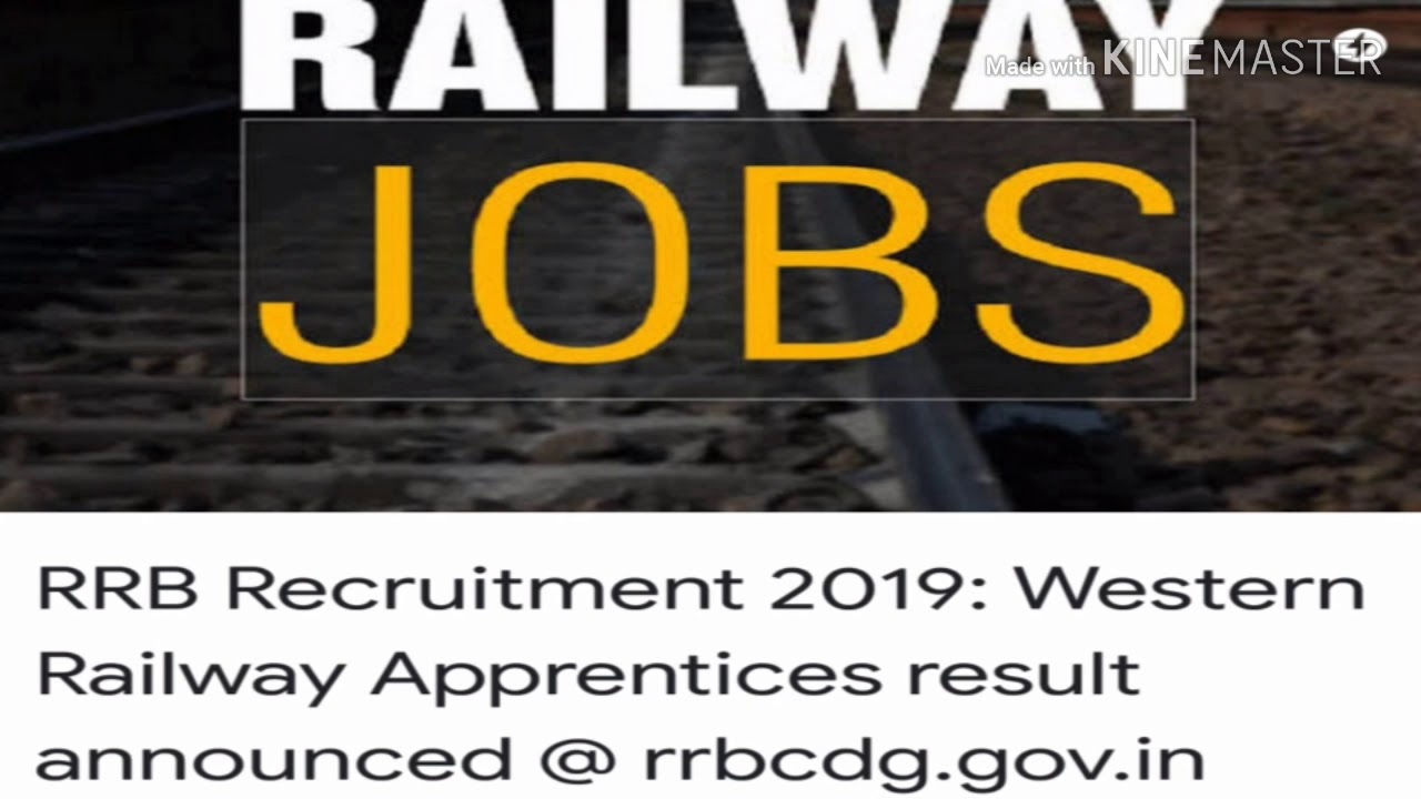 WESTERN RAILWAY APPRENTICE RESULT ANNOUNCED !!!!!